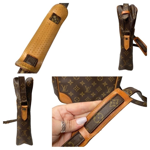 Authentic Louis Vuitton Monogram Danube MM Large Crossbody Bag & Dust Bag - Picture 11 of 15